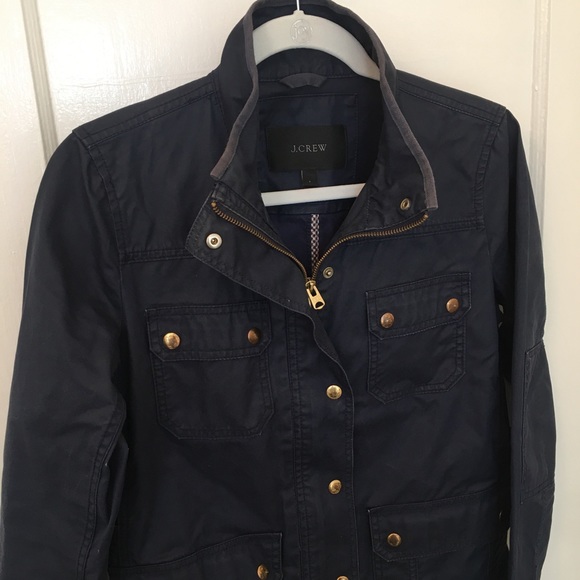 💗HOST PICK!💗J. Crew Navy Utility Jacket - Picture 5 of 15